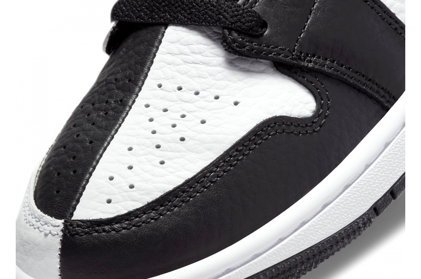 AIR JORDAN 1 MID SPLIT BLACK WHITE W [DR0501-101]