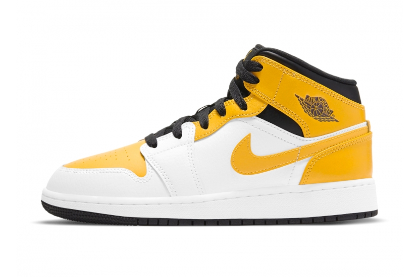 AIR JORDAN 1 MID UNIVERSITY GOLD [554725-170]