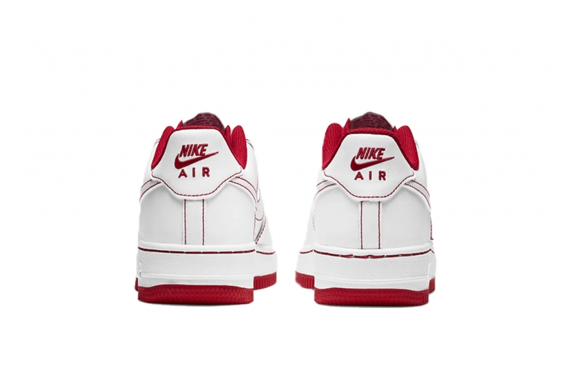 AIR FORCE 1 WHITE RED STITCH [CW1575-100]