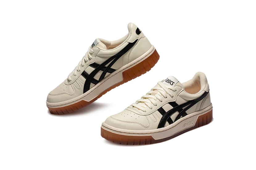 ASICS COURT MZ CREAM BLACK GUM [1203A127-750]