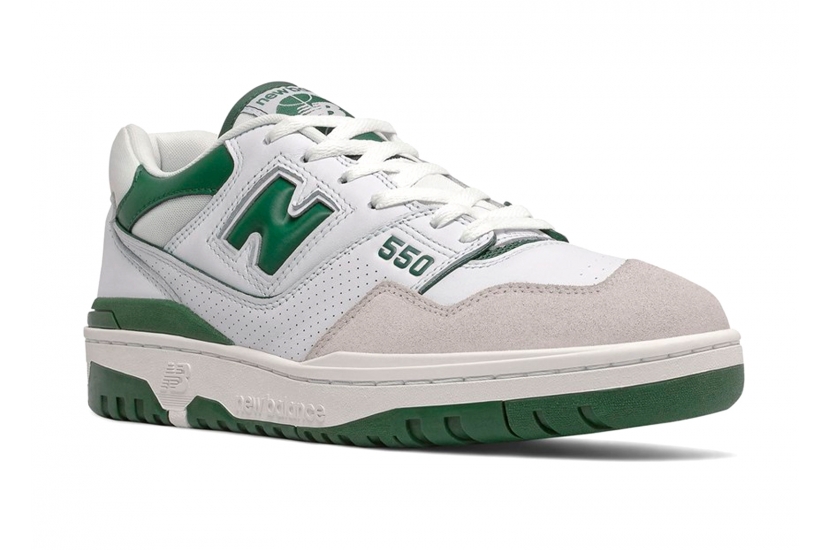 NEW BALANCE 550 WHITE GREEN [BB550WT1]