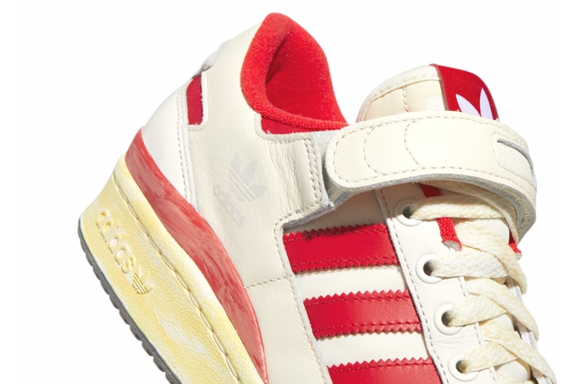 FORUM 84 LOW AEC WHITE RED [HR0557]