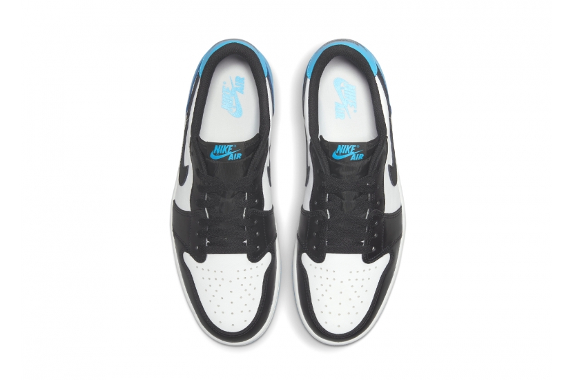 AIR JORDAN 1 LOW OG BLACK DARK POWDER BLUE [CZ0790-104]