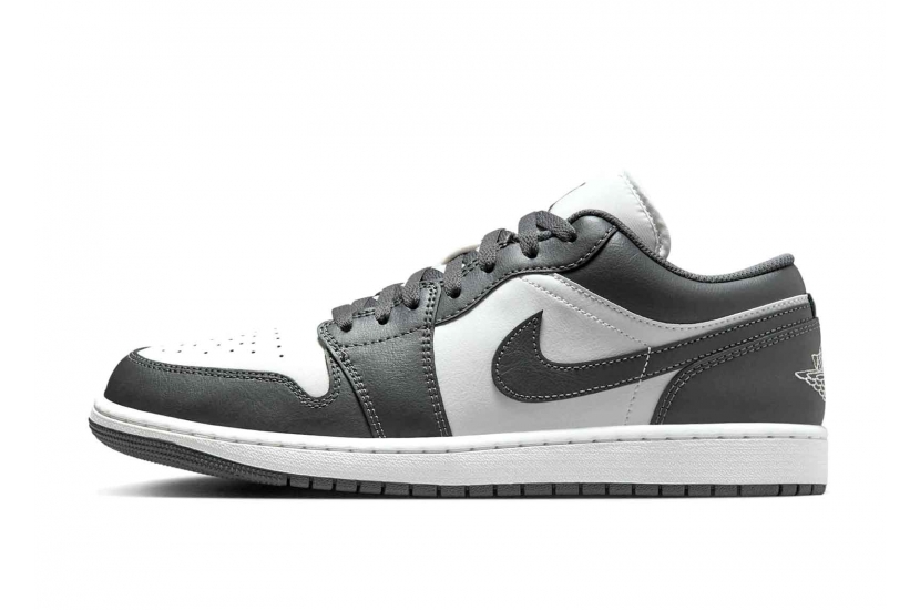 AIR JORDAN 1 LOW GREY WHITE [553558-044]