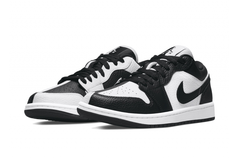 AIR JORDAN 1 LOW SE HOMAGE SPLIT WHITE BLACK W [DR0502-101]