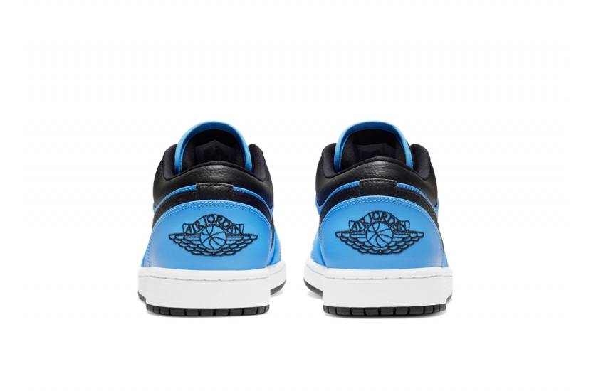 AIR JORDAN 1 LOW UNIVERSITY BLUE BLACK [553558-403]