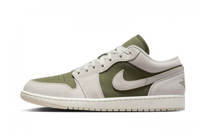 AIR JORDAN 1 LOW SE MEDIUM OLIVE SAIL [HV4089-201]