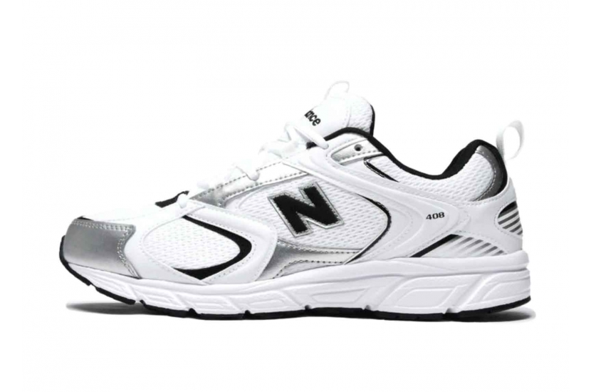 NEW BALANCE 408 'WHITE/BLACK' [ML408WB]