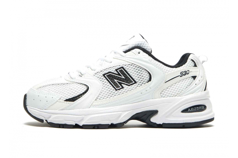 NEW BALANCE 530 WHITE BLACK DETAILS [MR530EWB]