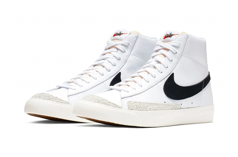 BLAZER MID '77 VINTAGE BLACK WHITE [BQ6806-100] [CZ1055-100]