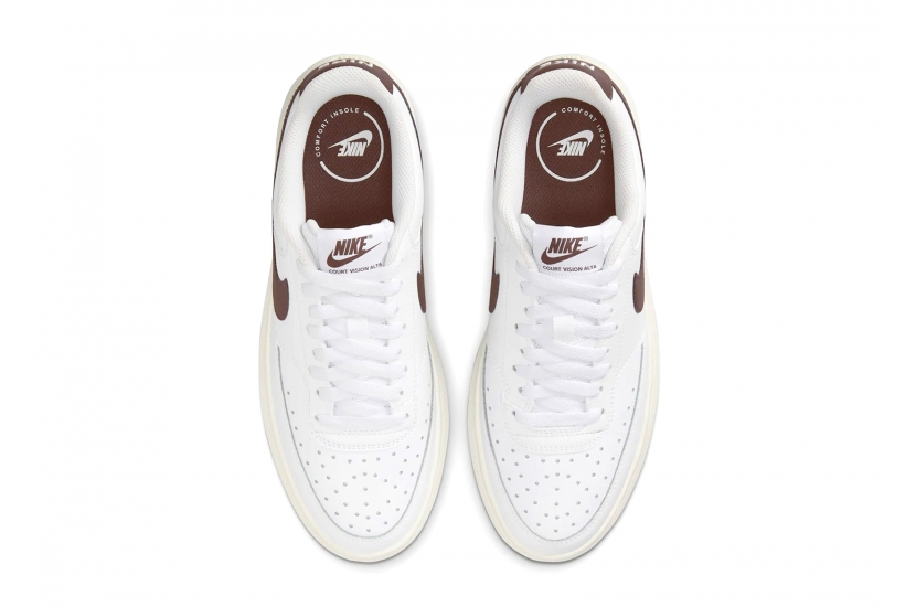 COURT VISION ALTA ‘WHITE BROWN’ [DM0113-103]