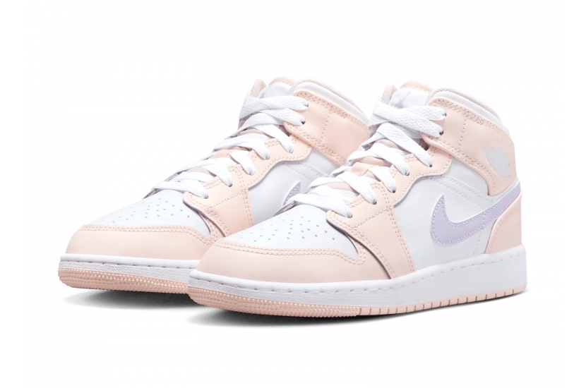 AIR JORDAN 1 MID PINK WASH GS [FD8780-601]