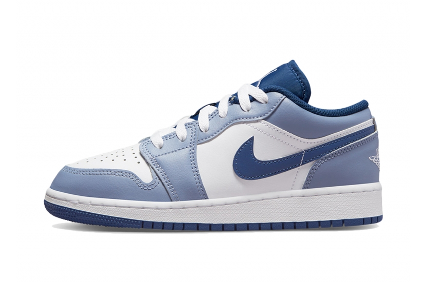 AIR JORDAN 1 LOW SLATE BLUE NAVY [553560-414]