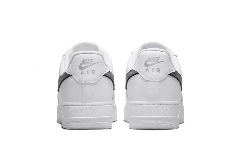 AIR FORCE 1 LOW '07 ESSENTIAL WHITE METALLIC SILVER BLACK W [DD1523-100]