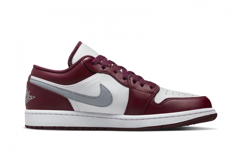 AIR JORDAN 1 LOW BORDEAUX GS [553560-615] [ 553558-615]