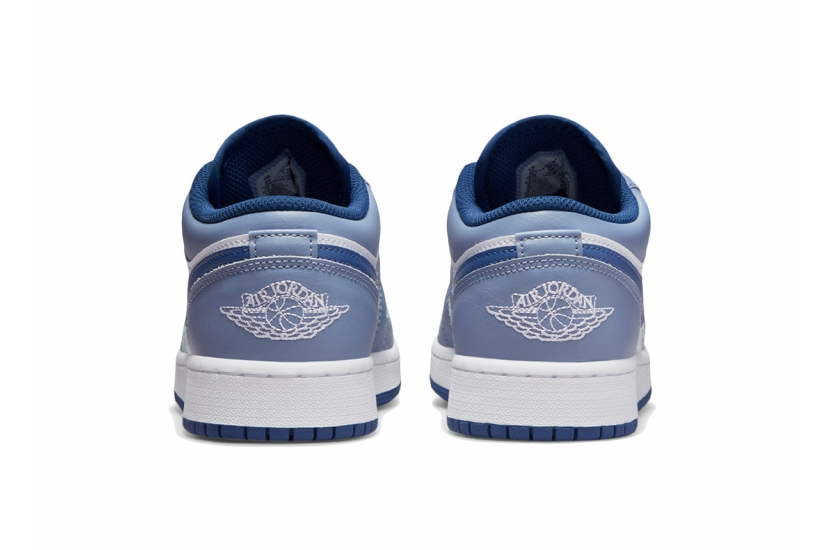 AIR JORDAN 1 LOW SLATE BLUE NAVY - 553560-414