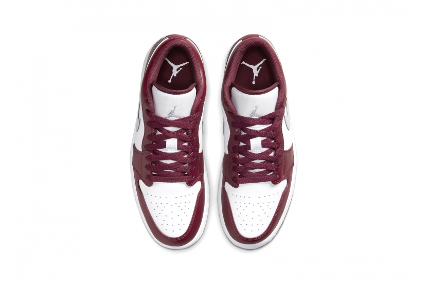 AIR JORDAN 1 LOW BORDEAUX GS [553560-615] [ 553558-615]
