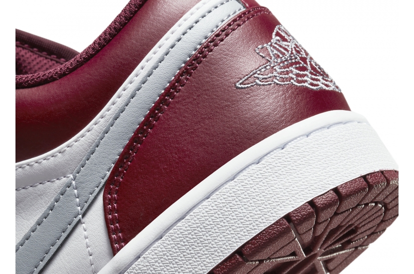 AIR JORDAN 1 LOW BORDEAUX GS [553560-615] [ 553558-615]
