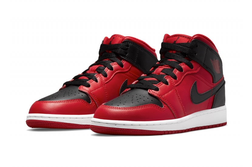 AIR JORDAN 1 MID REVERSE BRED [554725-660]