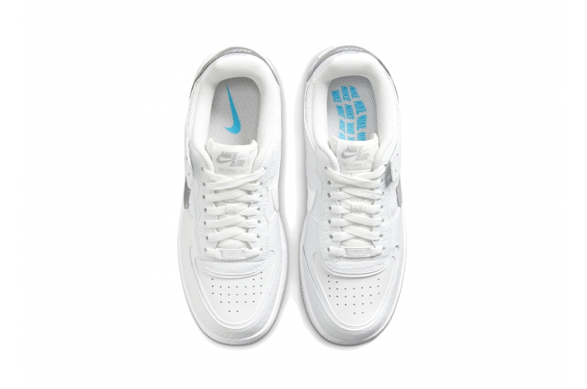 AIR FORCE 1 SHADOW WHITE CHROME W [DQ0837-100]