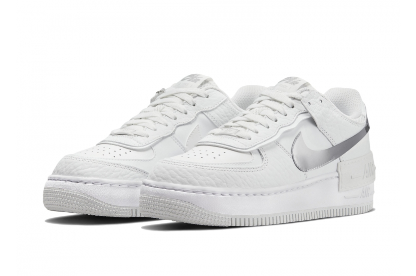 AIR FORCE 1 SHADOW WHITE CHROME W [DQ0837-100]