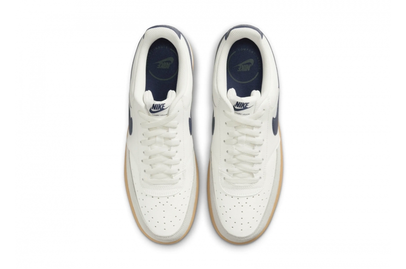 NIKE COURT VISION LOW "SAIL/MIDNIGHT NAVY" [HF1068-133]