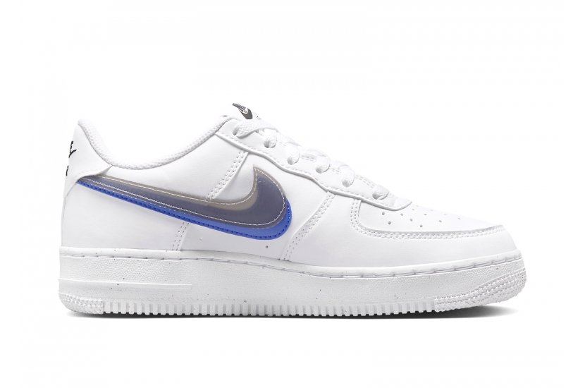 AIR FORCE 1 IMPACT NEXT NATURE DOUBLE SWOOSH GS [FD0688-100]