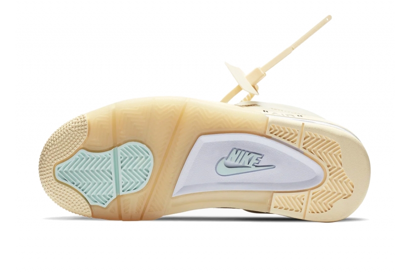 AIR JORDAN 4 X OFF-WHITE SAIL [CV9388-100]