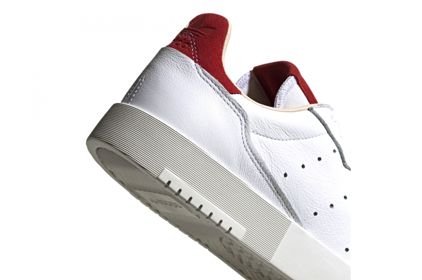  ADIDAS SUPERCOURT WHITE SCARLET [EF9181]
