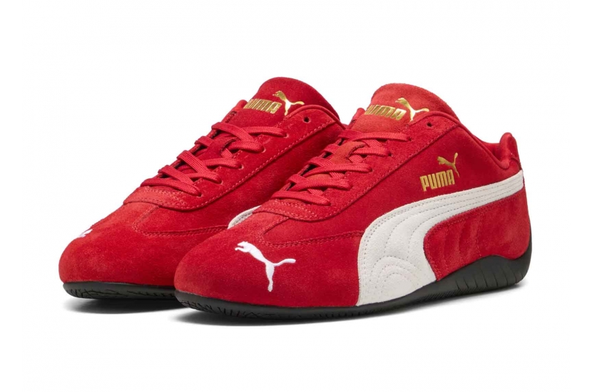 PUMA SPEEDCAT OG RED WHITE [401698-02] [398846-02]