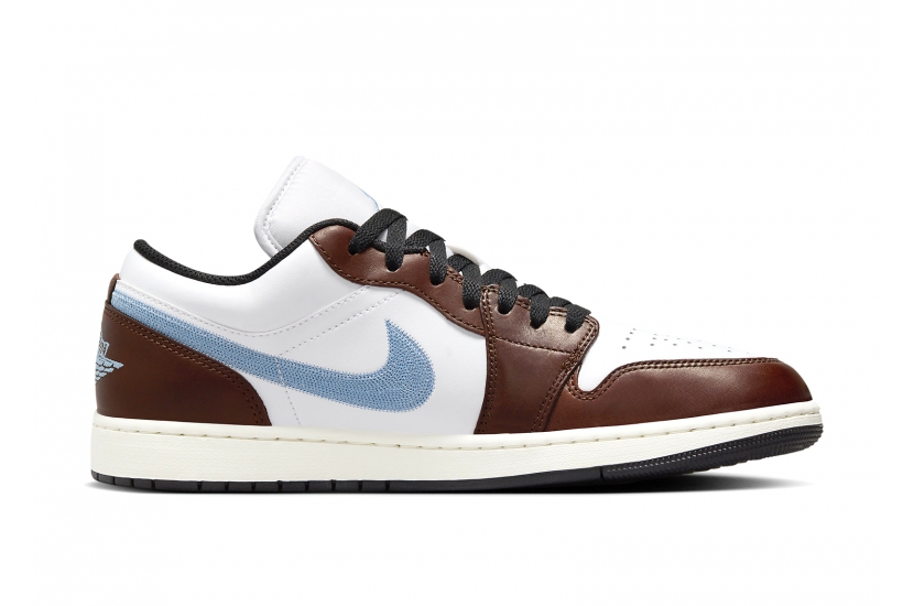 AIR JORDAN 1 LOW BROWN BLUE GREY [FQ7832-142]