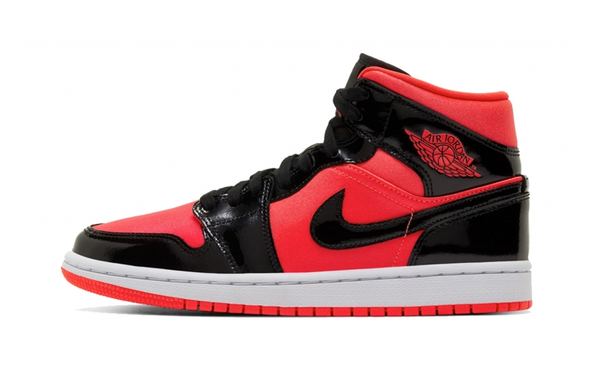 AIR JORDAN 1 MID HOT BRED PUNCH [BQ6472-600]