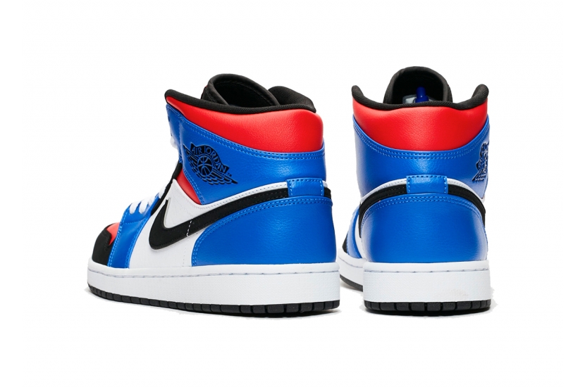 AIR JORDAN 1 MID TOP 3 [554724-124]