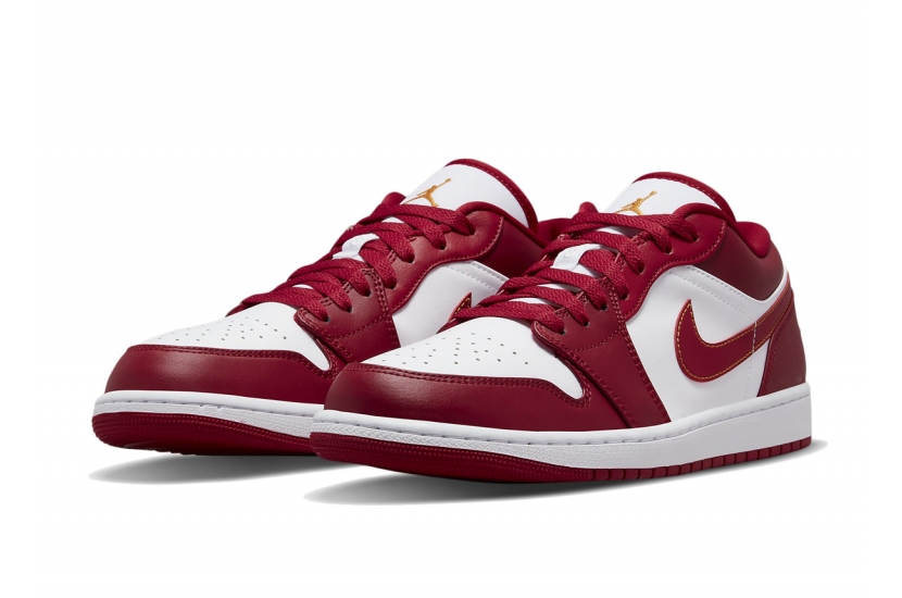 AIR JORDAN 1 LOW CARDINAL RED [553558-607]