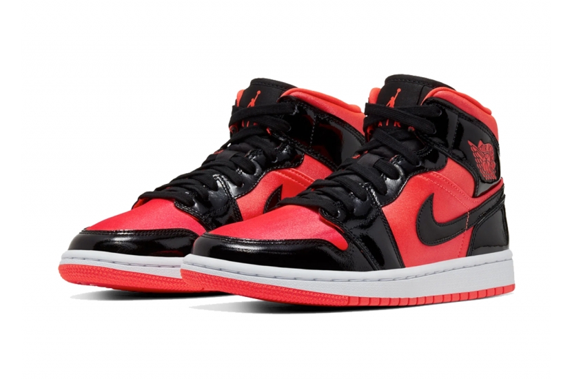 AIR JORDAN 1 MID HOT BRED PUNCH [BQ6472-600]