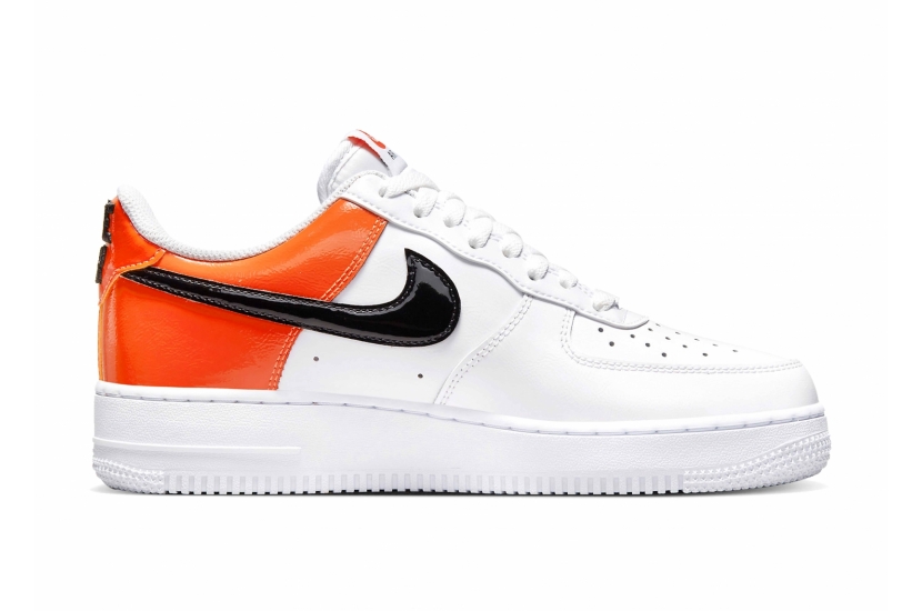 AIR FORCE 1 ESENTIAL WHITE/BRILLIANT ORANGE W [DJ9942-103]