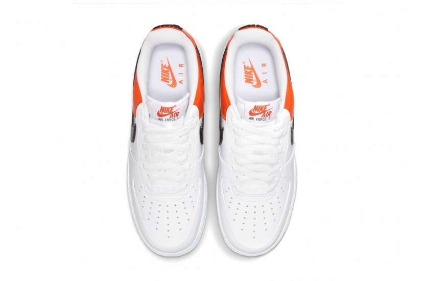 AIR FORCE 1 ESENTIAL WHITE/BRILLIANT ORANGE W [DJ9942-103]