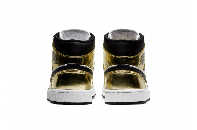 AIR JORDAN 1 MID METALLIC GOLD [DC1419-700]