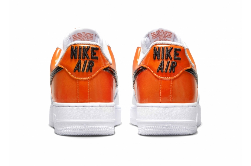 AIR FORCE 1 ESENTIAL WHITE/BRILLIANT ORANGE W [DJ9942-103]