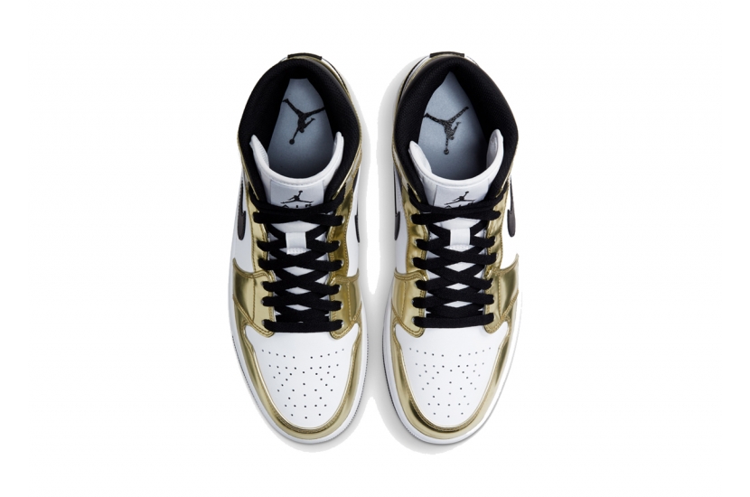 AIR JORDAN 1 MID METALLIC GOLD [DC1419-700]