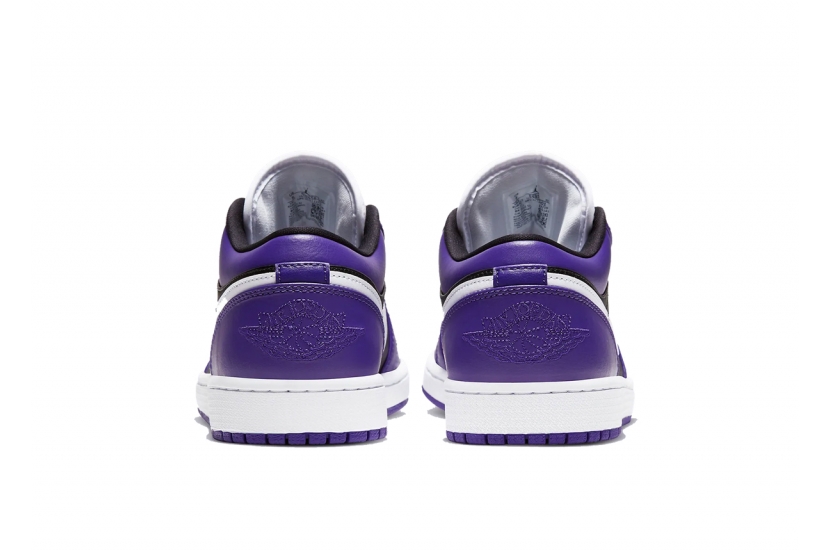 AIR JORDAN 1 LOW PURPLE BLACK [553558-501]