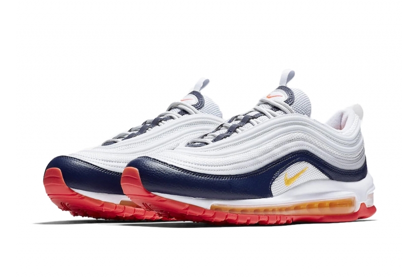 AIR MAX 97 PLATIUM NAVY ORANGE [921733-015]