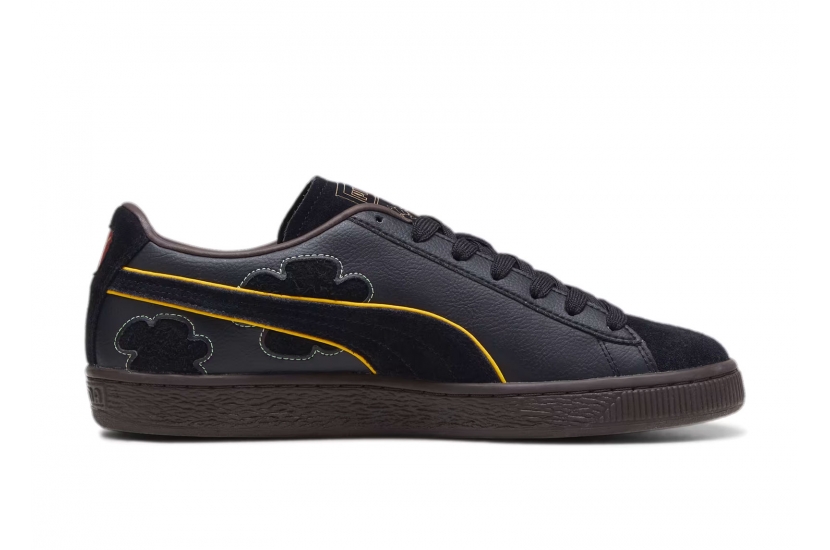 PUMA SUEDE ONE PIECE BLACKBEARD TEECH [396525-01]