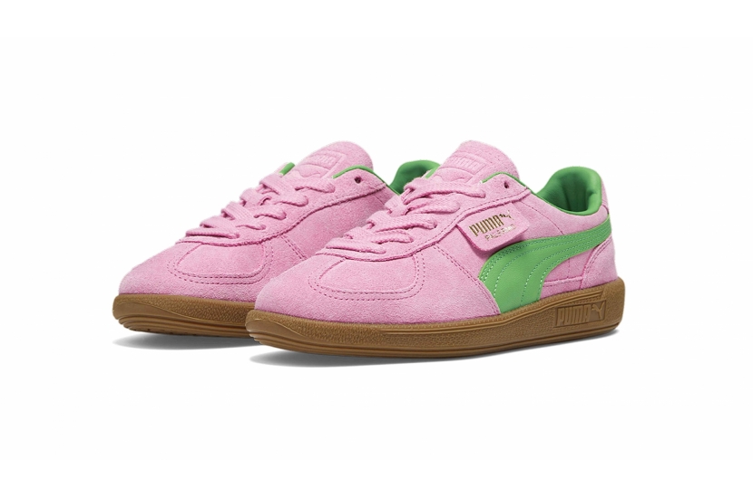 PUMA PALERMO PINK DELIGHT GREEN [397549-01]