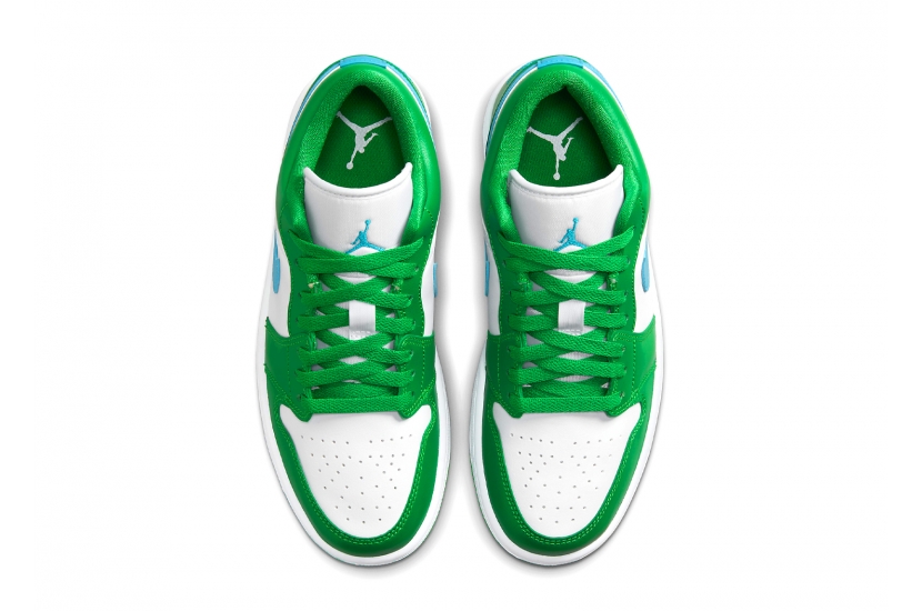 AIR JORDAN 1 LOWLUCKY GREEN AQUATONE [DC0774-304]