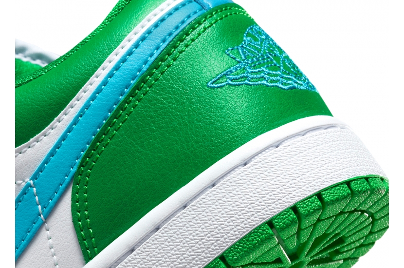 AIR JORDAN 1 LOWLUCKY GREEN AQUATONE [DC0774-304]