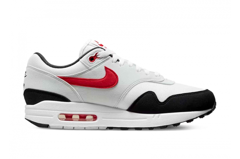 AIR MAX 1 PURE PLATINUM AND UNIVERSITY RED [FB9082-101]