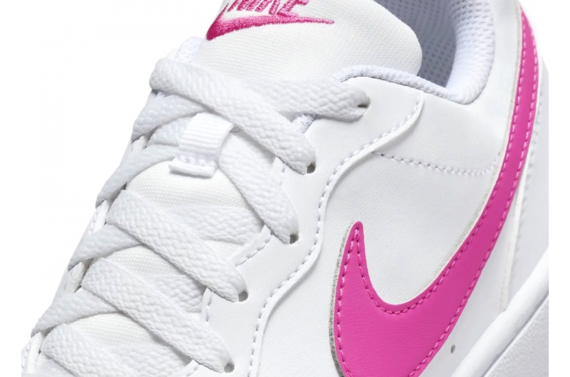 COURT BOROUGH LOW RECRAFT WHITE LASER FUCHSIA [DV5456-113]