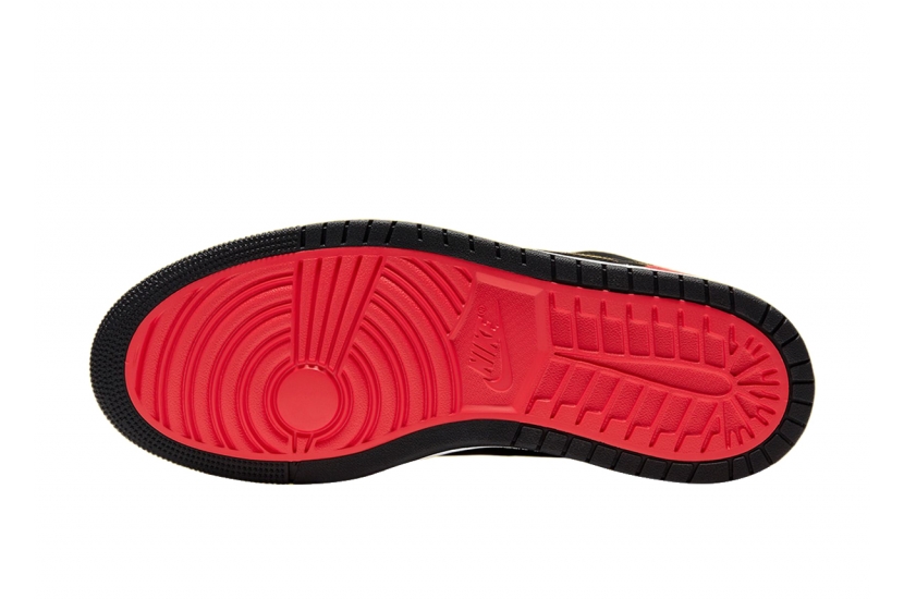 AIR JORDAN 1 ZOOM HIGH BLACK CHILE RED [ CT0978-006]