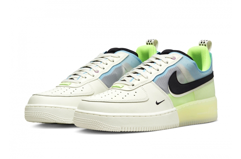 AIR FORCE 1 REACT SAIL BARELY VOLT [DM0573-101]